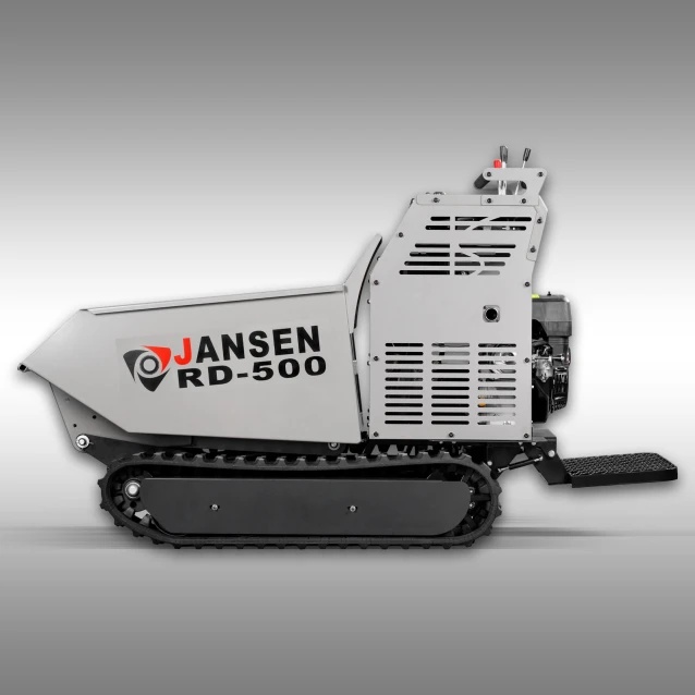 Składana platforma dla operatora w wozidle Jansen RD-500 Hydrostatic